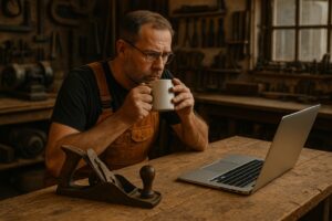 Cykliniarz w sieci: czy tradycyjne rzemiosło potrzebuje nowoczesnej reklamy