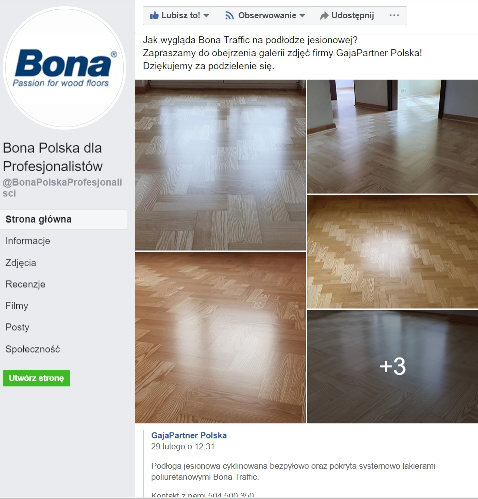 Bona Polska dla Profesjonalistów - GajaPartner Piaseczno