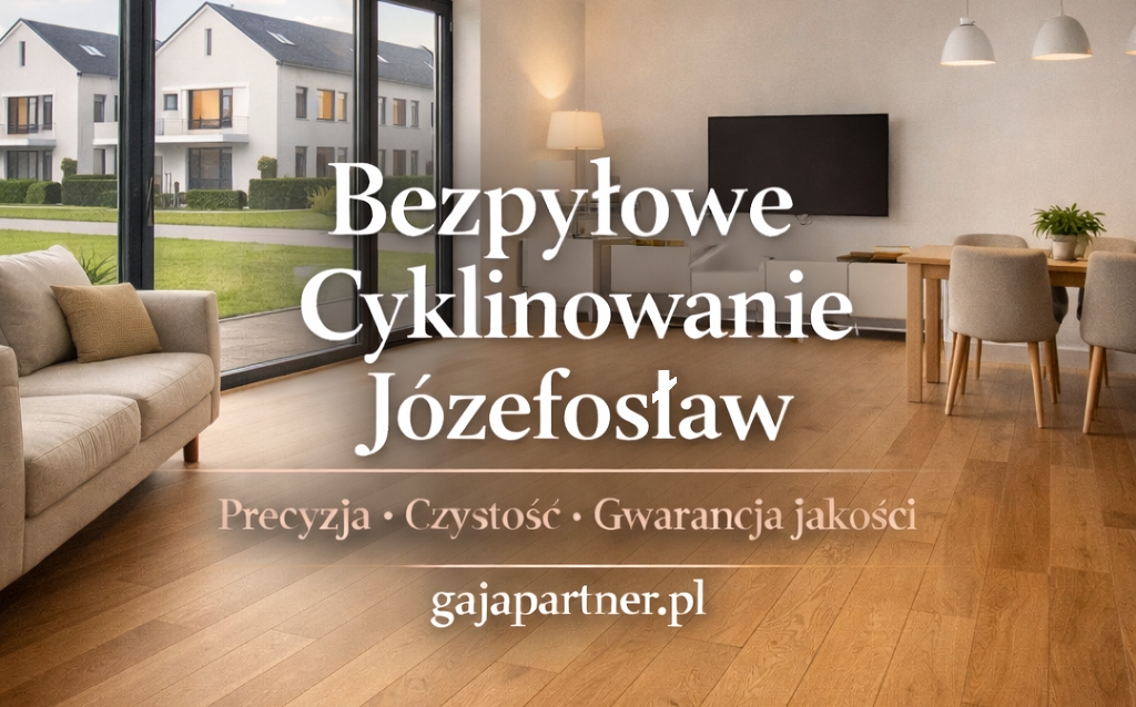 Bezpyłowe Cyklinowanie Józefosław