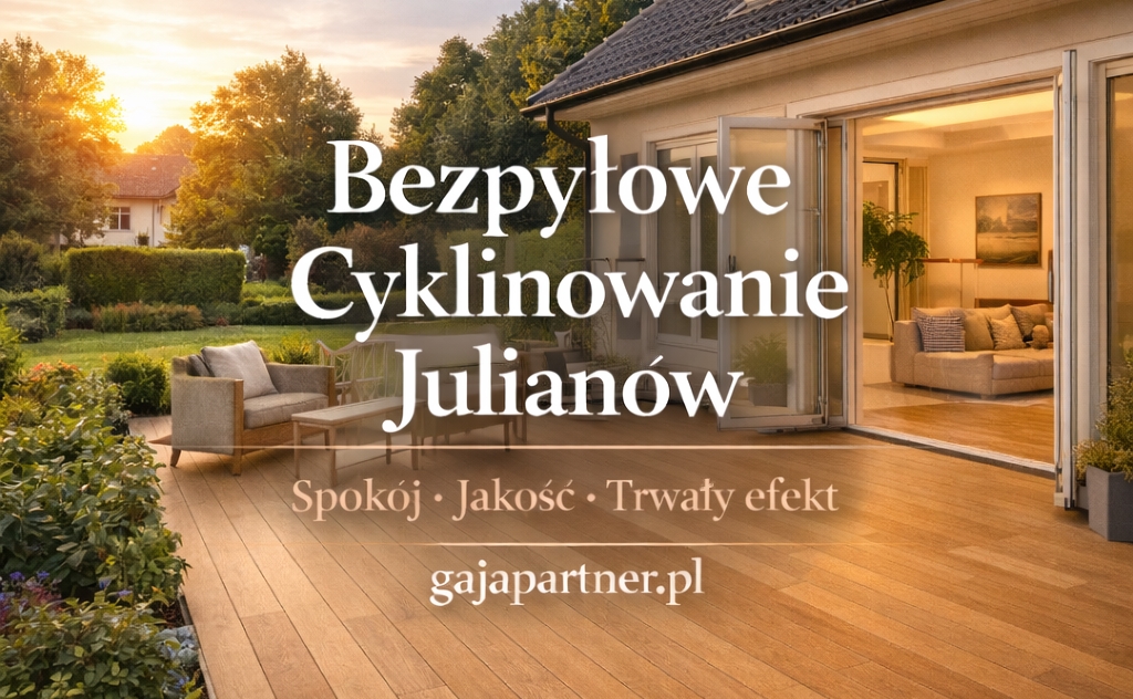 Bezpyłowe Cyklinowanie Julianów