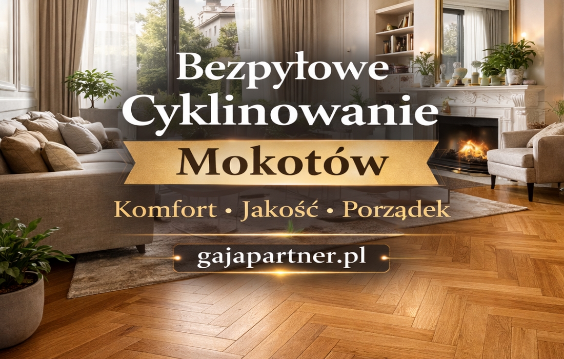 Bezpyłowe Cyklinowanie Mokotów