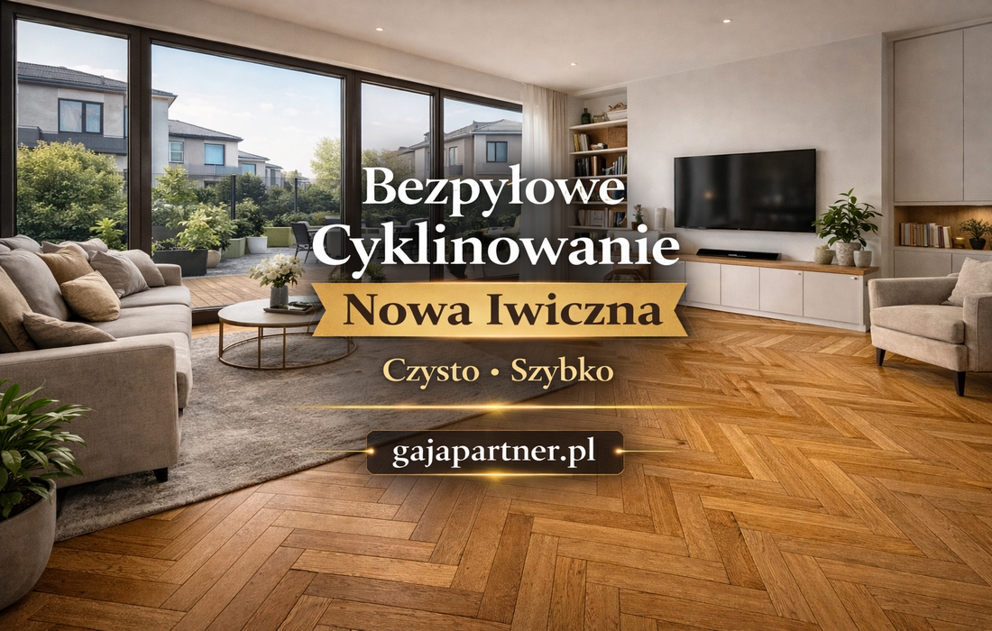 Bezpyłowe Cyklinowanie Nowa Iwiczna