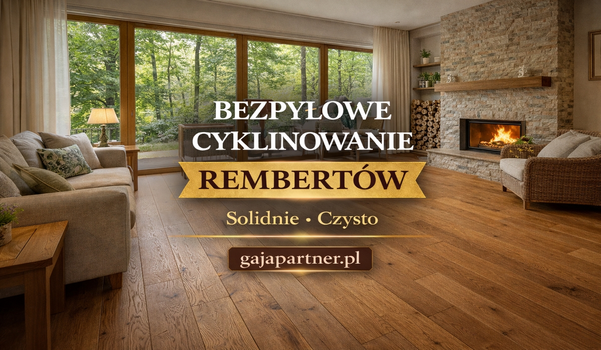 Bezpyłowe Cyklinowanie Rembertów