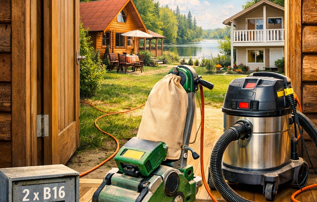 Cyklinowanie na Działce i Domkach Letniskowych