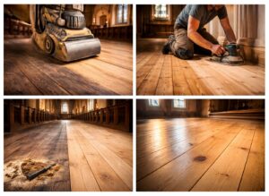 Lakier Wodny do Parkietów - Fakty i Mity 3 Cyklinowanie podłóg w kościele i obiektach sakralnych