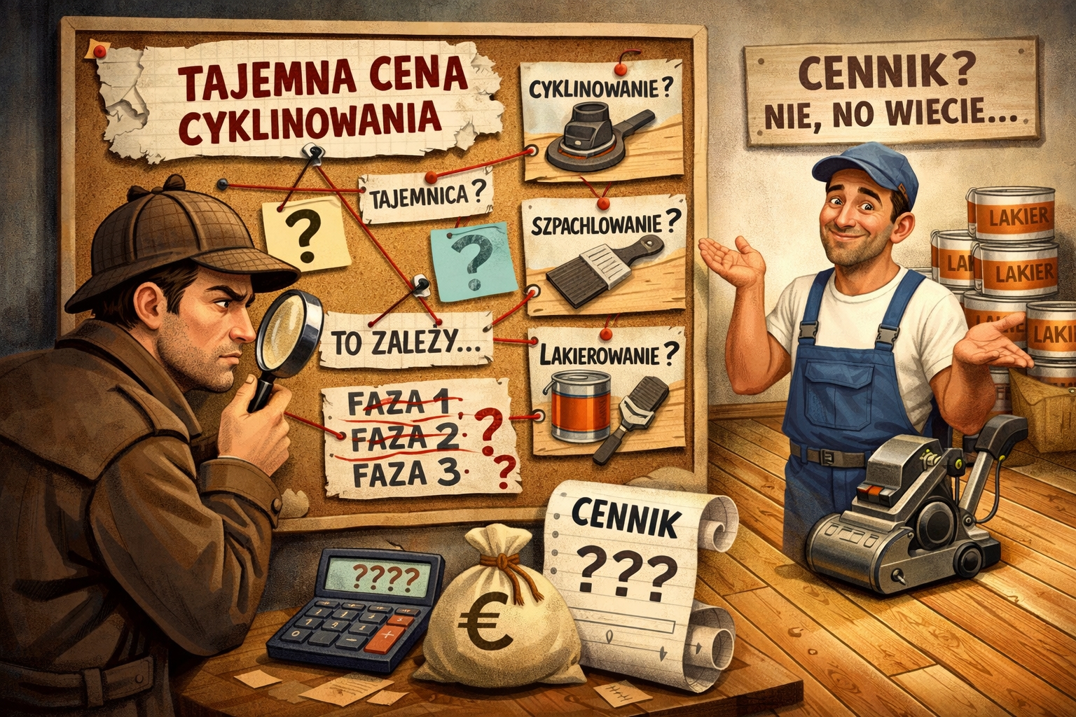 Tajemnica Cennika Czyli Ile Kosztuje Cyklinowanie