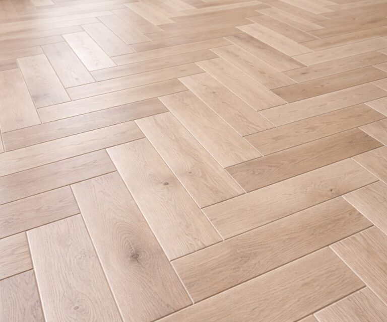 Cyklinowanie parkietu fazowanego jodełka